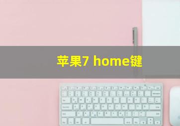 苹果7 home键